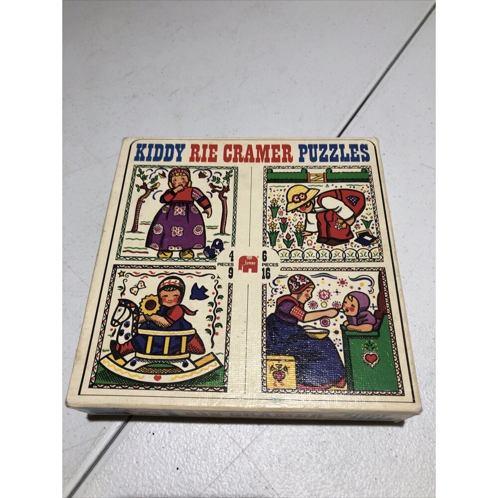 KIDDY RIE CREAMER Puzzler Holland Netherlands 1980s JUMBO